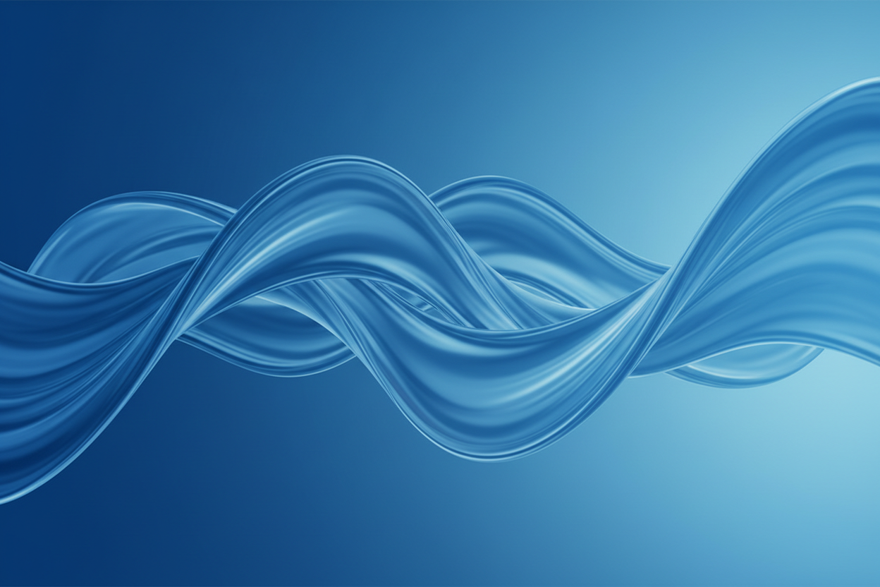 Banner image like water liquidity effect